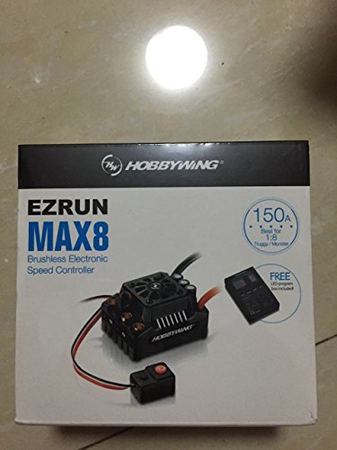 HW103200 - Hobbywing Ezrun BL ESC MAX8 V3 150A (3-6S) 1/8