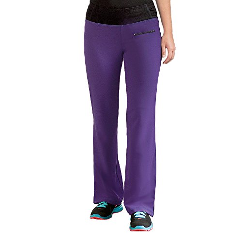Modern Fit Collection by Jockey Scrubs Women's Yoga Scrub Pant Small Eggplant