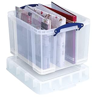 Really Useful Boîte de rangement transparente 35 litres - Les Beatles, Paul McCartney, John Lennon, RIngo Starr, George Harrison Really Useful Boîte de rangement transparente 35 litres – Image 6