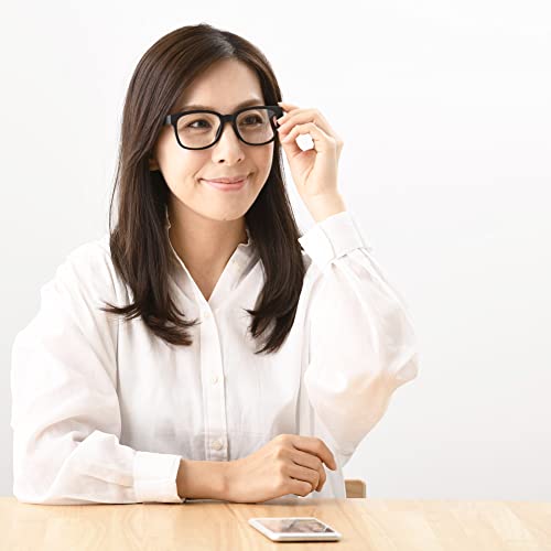 エイトトウキョウ 老眼鏡 メンズ おしゃれ ブルーライトカット 透明 大きめ [ 鯖江製 レンズ ] RDCL8-5 の商品画像 6