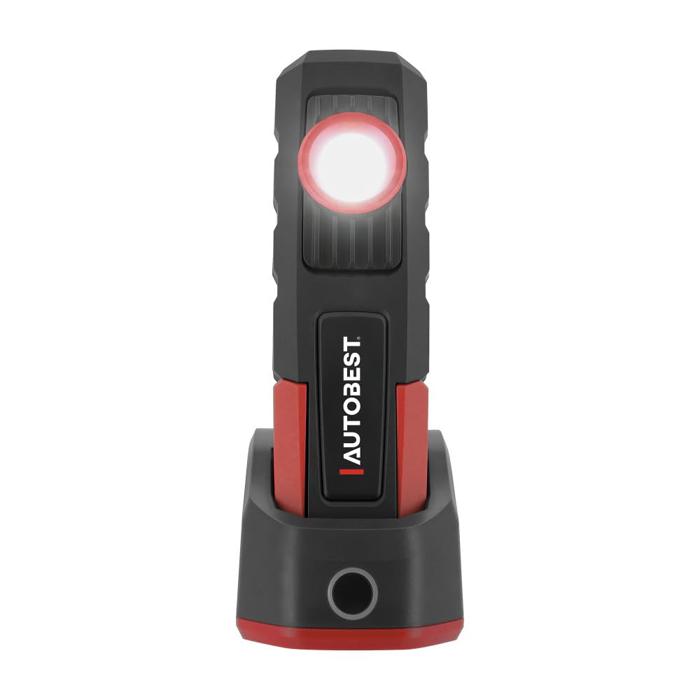 Baladeuse rechargeable LED - Socle de recharge - 10W - Puissante