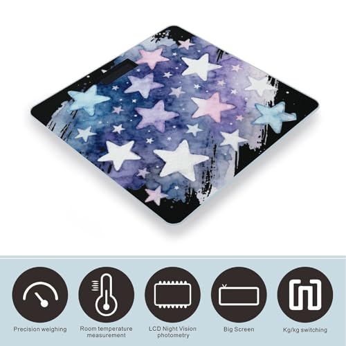 Báscula Digital para Baño con Pantalla LCD y Base Antideslizante miniatura 3