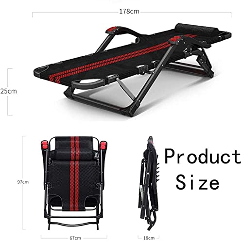 Chaise robuste zéro gravité inclinable avec cadre acier durable - 5