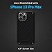 Pelican Shield Series - iPhone 13 Pro Max Case/iPhone 12 Pro Max Case [21ft Military Grade Drop Protection] [Wireless Charging Compatible] Protective Cover with Belt Clip Holster Kickstand - Black