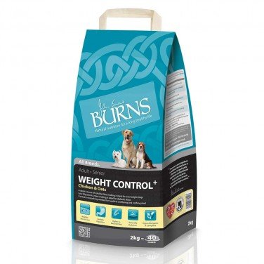 Burns Weight Control with Chicken & Oats Dog Food 12kg