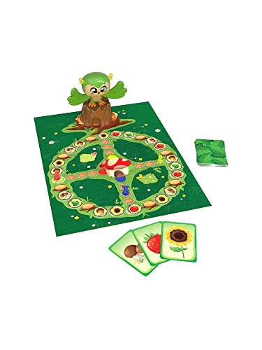 Foto von Goliath Im Eulenwald, Kinderspiel mit Eule ab 4 Jahren für Jungen und Mädchen, Brettspiel für 2-4 Spieler, Familienspiel für Kids