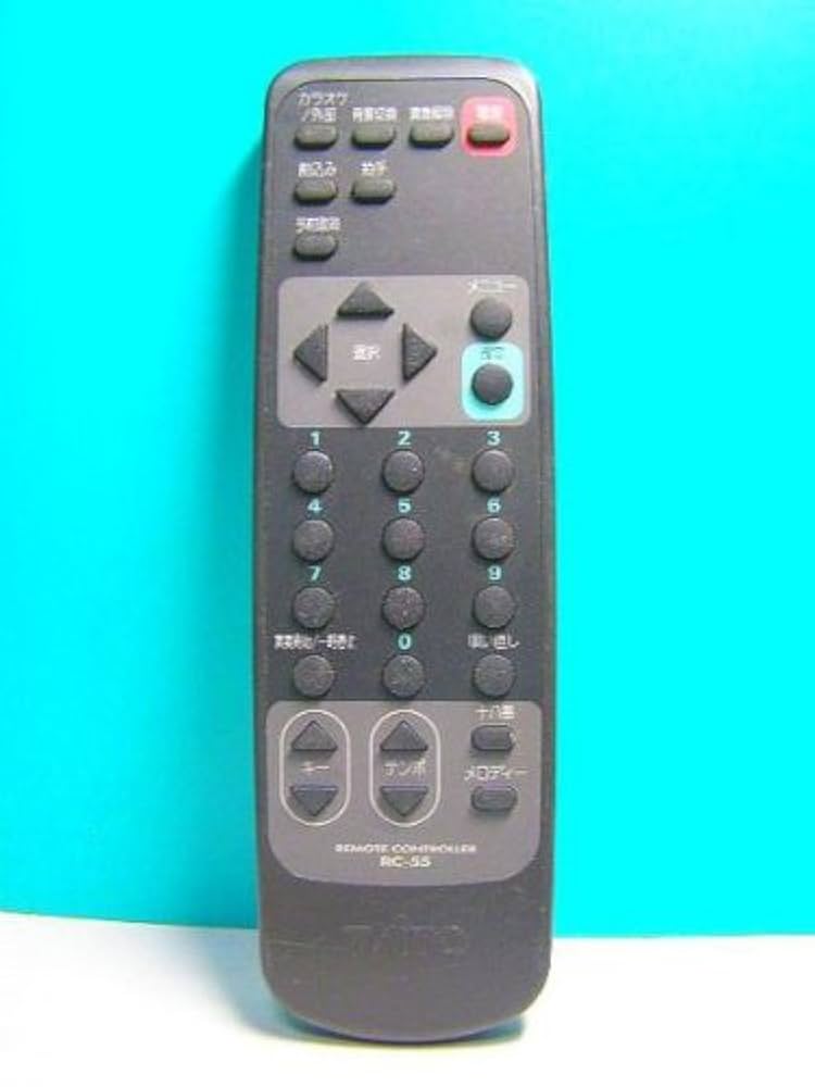 n250430-002A5 TAITO X-55 通信カラオケ 家庭用 タイトー 思い出家電】タイトーの通信カラオケ機「通信カラオケ X-55