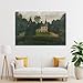 JU XIANG Henri Rousseau Prints，Chateau of Crepy in Valois by Henri Rousseau Wall Art Picture Painting Poster Canvas Print Posters Artworks Bedroom Living Room Decor 16x24inch(40x60cm)
