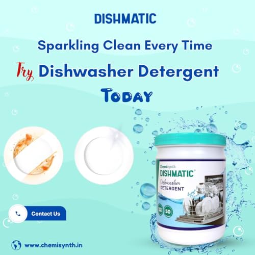 Image of Dishmatic Dishwasher Detergent, Salt and Rinse Aid (1 kg * 1kg * 250 ML) | Automatic Dishwashing Powder & Liquid Combo Pack | Compatible with All Dish Washer Machine