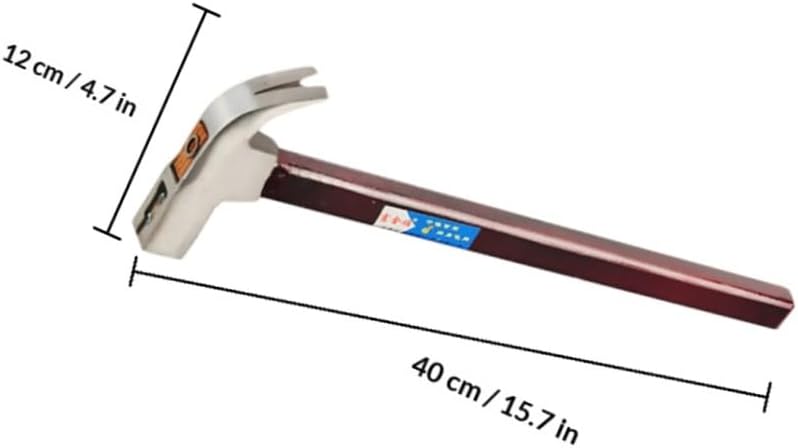 Compressed Wood Handle Hammer Slip Claw Hammer Nail Mallet Nail Punch Professional Puller