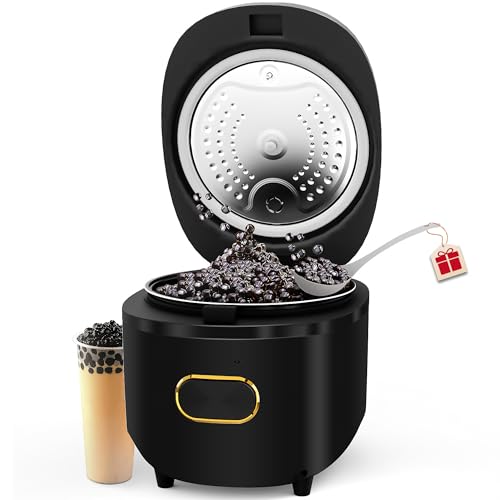 WantJoin Boba Maker Machine Commercial Boba Cooker Commercial Boba Pearl Maker for Bubble Tea Milk...