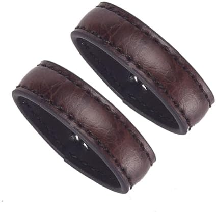 2/4 Pack Leather Belt Loop Keepers for 1.38" (35mm) Wide Men's Belt