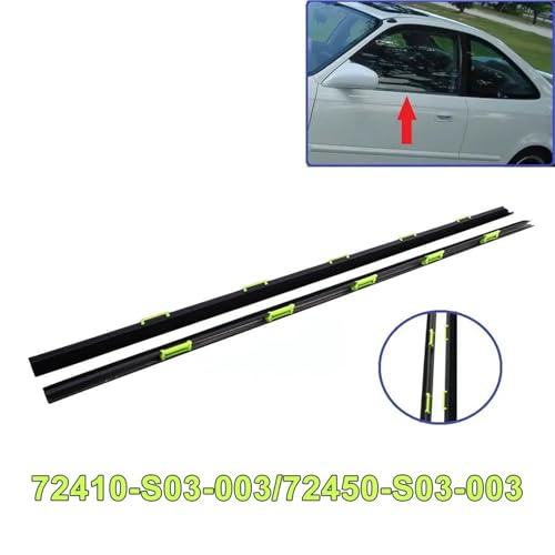 Joint d'étanchéité de vitre pour Civic EK9 EK4 de qualité supérieure - Réf 72450-S03-003