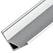 Perfil de aluminio 1616 angular 90º 1 metro para tiras Led con...