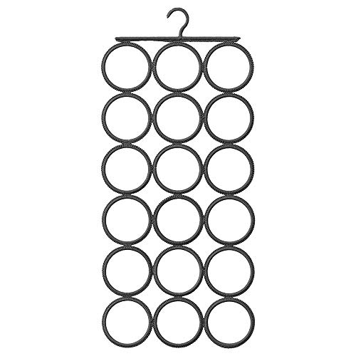 KOMPLEMENT Multi-Use Scarf & Tie Hanger, Closet Organizer, The No Snags Best Space