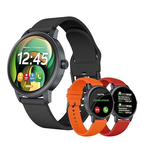 Recopilación de coppel smartwatch disponible en línea para comprar. 49 BINDEN - smartwatch ERA One Lite, Asistente de Voz, Compatible con Siri, Hey Google, Realiza Llamadas, Notificaciones, Salud y Deportes, Batería 7 Días, iOS y Android, + 2...