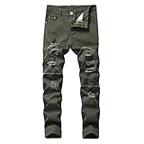 ✔New para hombre elástico Skinny Slim Fit Flex Jeans Pantalón Vaquero Pijamas de Ropa de Dormir de 100% Algodón Set de agradable Tacto y Cómodo para Hombre Pantalones de chandal gruesos con puño Modelo Jogging Hombre caballero Pantalones de trekking Hombre Pantalones de softshell Pantalones de montaña Al aire libre Pantalones impermeables Resistente al viento transpirable Lana Forrado Pantalones de escalada Pantalones para Lluvia con Forro Térmico