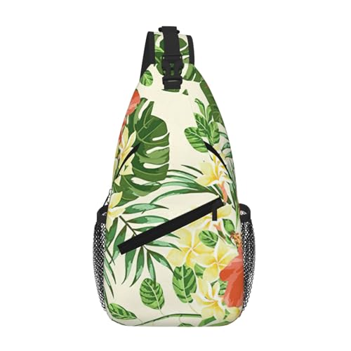 Sac à dos léger Hojas Tropicales pour soulager le dos des hommes