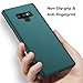 Arkour Compatible with Samsung Galaxy Note 9 Case, [Ultra-Thin & Lightweight] Matte Texture Hard Plastic Stylish Protective Slim Cover for Samsung Galaxy Note 9 (Green)