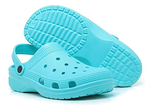 Chinelo Unissex Croc's Papete Cree Confort Leve Macio Antiderrapante (37/38, Azul)