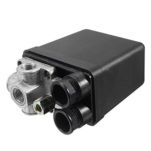 EsportsMJJ 90Psi-120Psi 240V 20A sprężarka powietrza wyłącznik ciśnieniowy zawór regulacyjny
