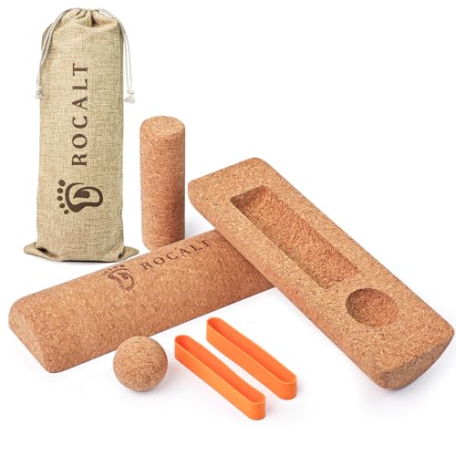 Rocalt Balance Board - Premium Cork Foot Strengthener for Balance