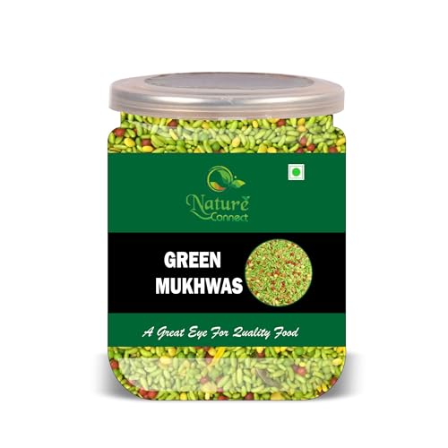 NATURE CONNECT Green Mukhwas 300 Gram Airtight Container image 3