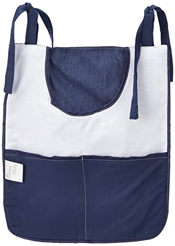 Laura Baby Porta Trecos Realeza, 3 Peças, Azul Marinho