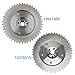 Engine Variable Timing Sprocket Cam Camshaft Phaser Gear of 2 pcs Replacement for Compatible with Chevy Buick GMC GM 2.0L 2.4L Replace# 12621505 12578515