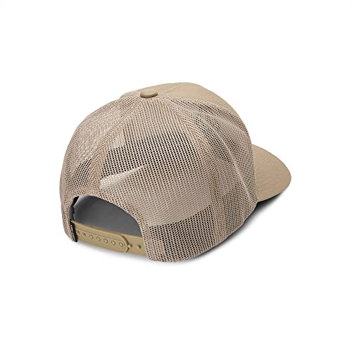 Image of Volcom Men's Snapback Hat - 6-Panel Twill Flat Brim Cap Adjustable Snap Closure