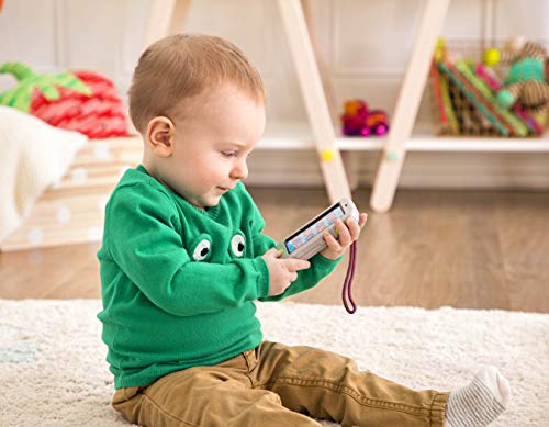 B. Toys BX1697Z Hi!! Phone - Silver- Pretend Play Smartphone thumb #2