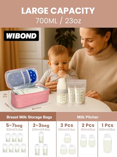WIBOND Breast Milk Cooler Real-Time Display