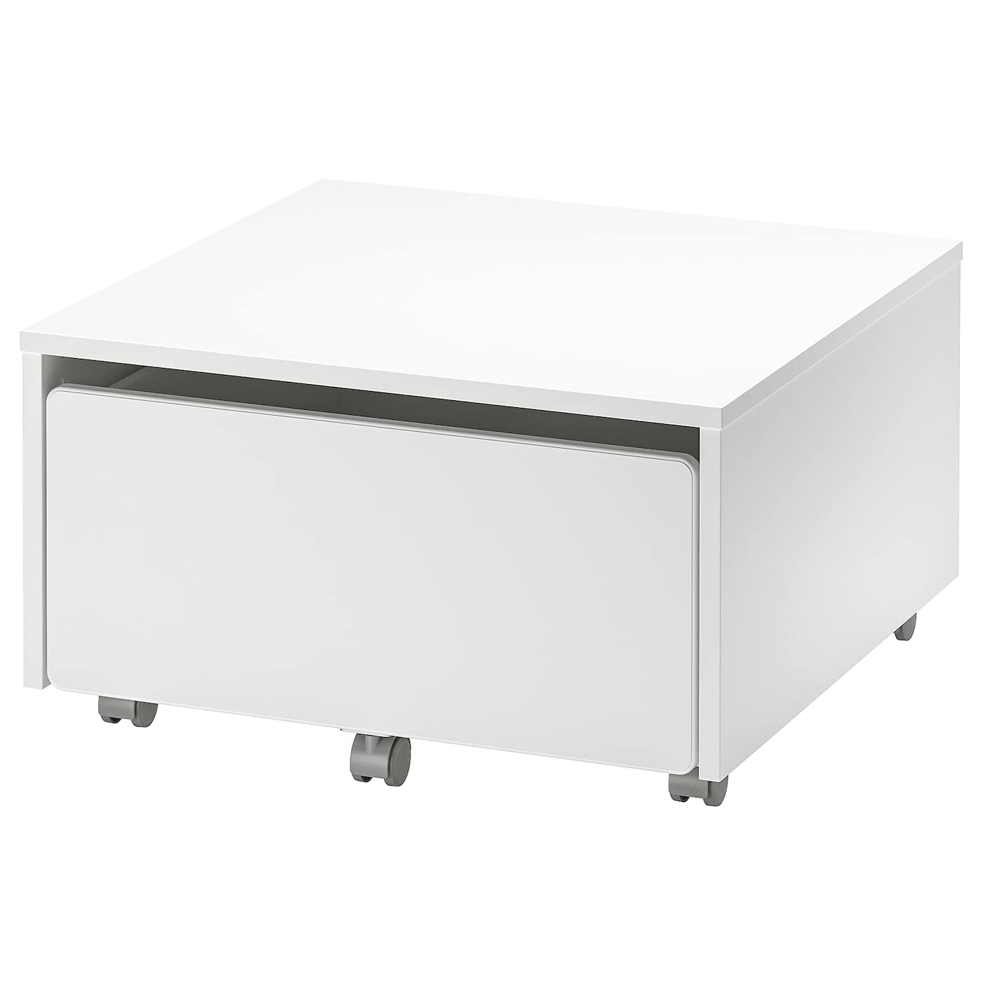IKEA Slakt 803.629.74 Aufbewahrungsbox mit Rollen, Größe 24 3/8x24 3/8x13 3/4 Zoll Küche, Haushalt & Wohnen