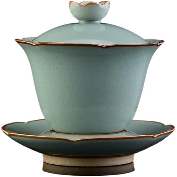 Tea Set Ceramic Covered Bowl Teacup