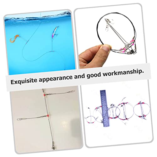 Kit de Accesorios de Pesca Profesional 10 piezas Acero Inoxidable miniatura 6