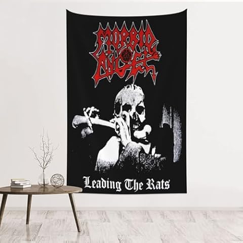 Smaspumk Morbid Metal Angel Tapestry Cover