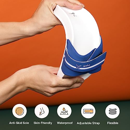 Image of YOHO Drystep Sliders for Men | Waterproof Monsoon Footwear & Rainy Sandals | Skin Friendly Adjustable Strap