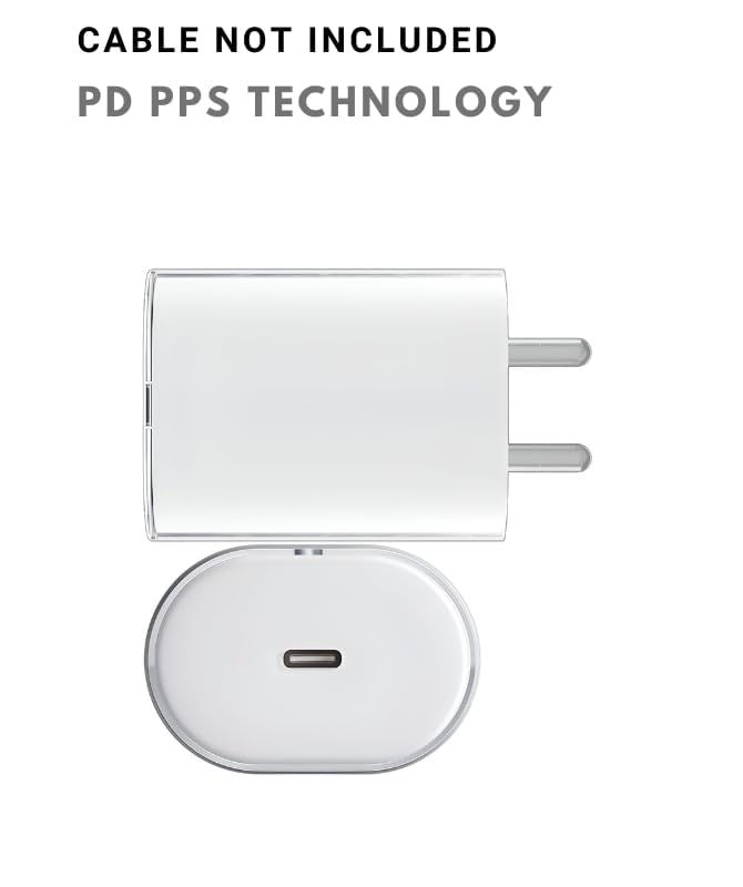 Original 45W Fast Charger Adapter for Nothing CMF Phone 1/Nothing Phone 2A/Phone 2/Phone 1/Buds/Ear Stick, CMF 33w Power Charger for Mobile, 45 W Type C Charging Adaptor, 33 w Charge, White - Image 7