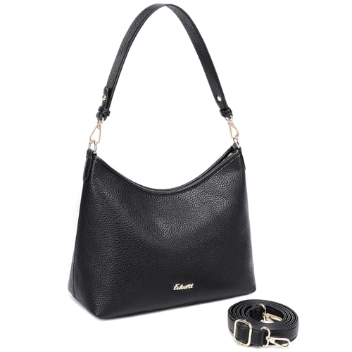 Eslcorri Hobo Bag for Women, PU Leather Crossbody Purse Travel Shoulder Satchel Bags Ladies Tote Handbags with 2 Straps