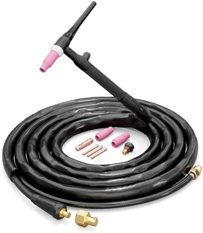FEIFANKE WP-17V argon TIG hose package 10-50mm² connection 3.0M leather holster Hose kit with accessories Compatible with ARC140 MIG135 welding machines