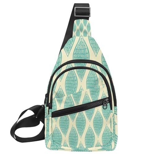 Bolso bandolera de pan de jengibre navideño unisex para uso diario en invierno
