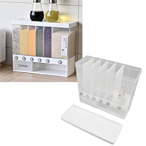 Dispensador de arroz para cocina organizada que simplifica la preparación de comidas diarias 3