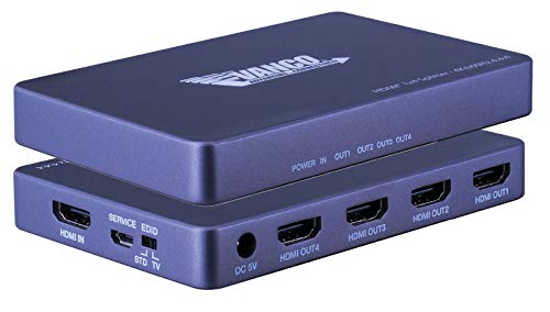 Vanco HDMI 1x4 4K Splitter with HDR (HDSP4K14)