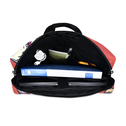 Bolso Portátil Estilo Vintage para Laptop 13-15.6 pulgadas miniatura 6