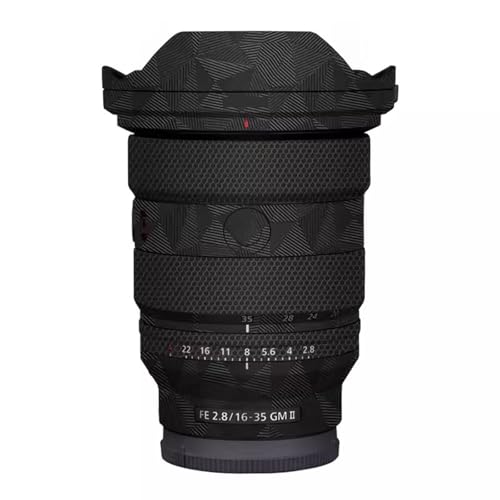 Film protection Sony FE 16-35 mm F2.8 GM II vinyle autocollant triangle noir