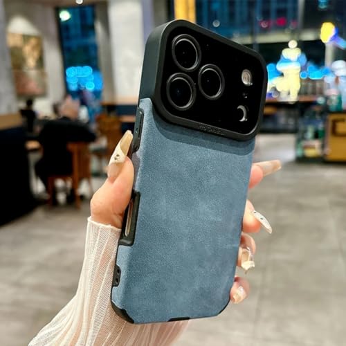�������U�[���ϏՌ��X�}�z�P�[�X iPhone�p 17 16 Pro Max Air 15 14 13 12 11 Pro Xs Max X Xr 7 8 SE2 �}�b�g�J�o�[�iiPhone�p 14 Pro�p/�l�C�r�[�u���[�j