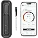 Chef iQ Smart Wireless Meat Thermometer, Unlimited Range, Bluetooth & WiFi Enabled, Digital Cooking Thermometer with Ultra-Thin Probe for Remote Monitoring of BBQ, Oven, Smoker, Air Fryer, Stove