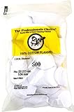 The Professional's Choice Pistol/Rifle Cotton Flannel 1 1/4-Inch Round Gun Cleaning Patches (800-Pack), .22/.223-Calibre/5.56mm