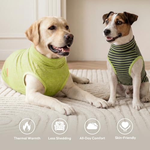 Image of KYEESE 2Pack Dog Sweater for Large Dogs Soft Pet Coats Fleece Sweatshirt