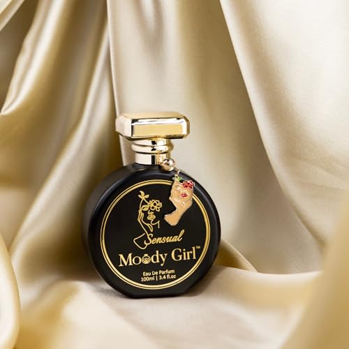 Image of Moody Girl Sensual Perfume for Women | Spicy Tonka Bean Fragrance | 24 Hrs Long Lasting Eau De Parfum with Myrrh | Valentine Gift | Solid Premium & Luxurious Perfume for Every Occasion - 100ml